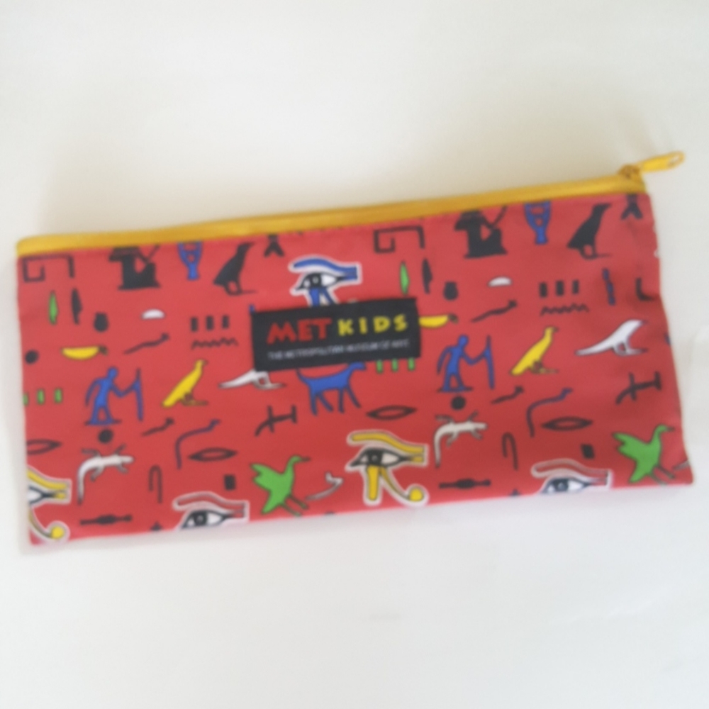 Hieroglyphics Pattern Pencil Case Metropolitan Museum of Art STEM